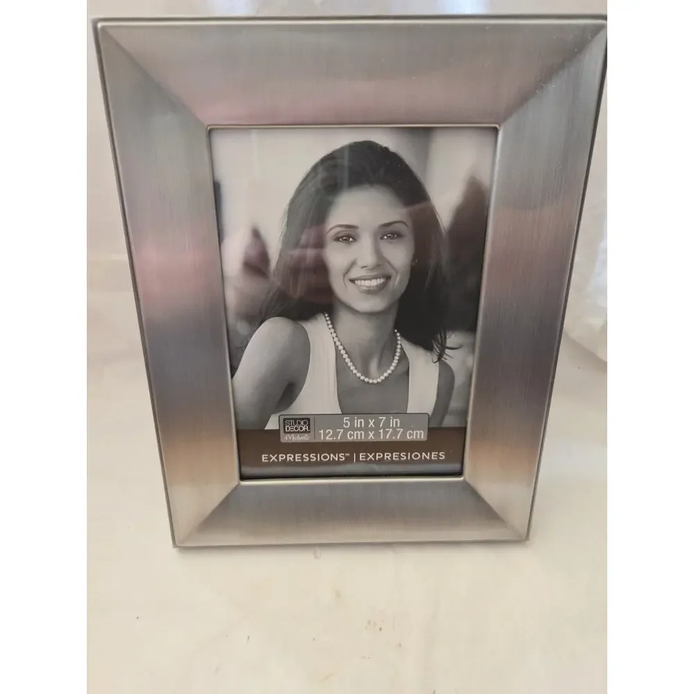 Studio Decor Expression 5x7 Picture Frame Silver